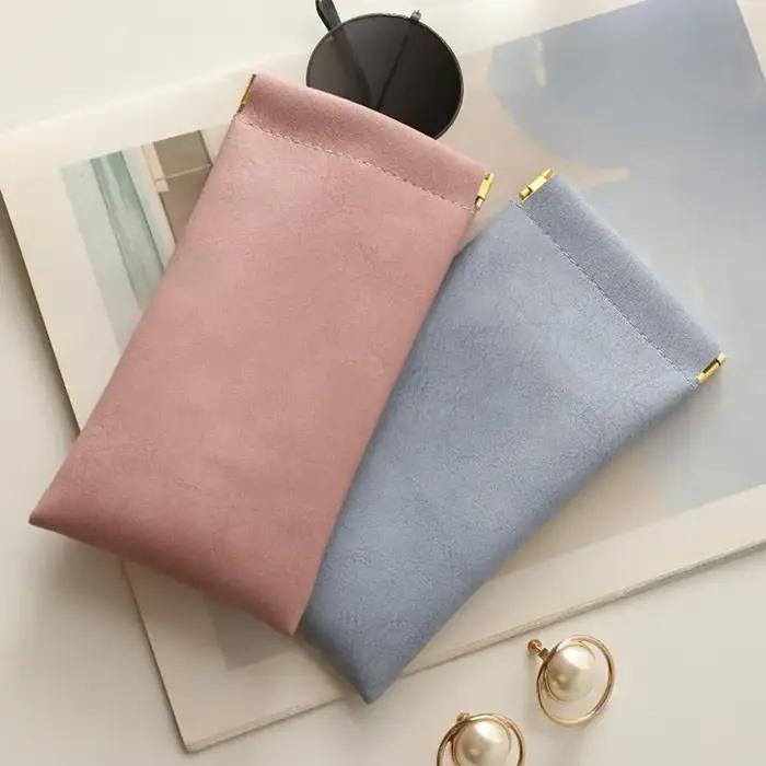 Sac de rangement pour lunettes à domicile, Texture Cortex, rangement pour lunettes, bouche en Shrapn