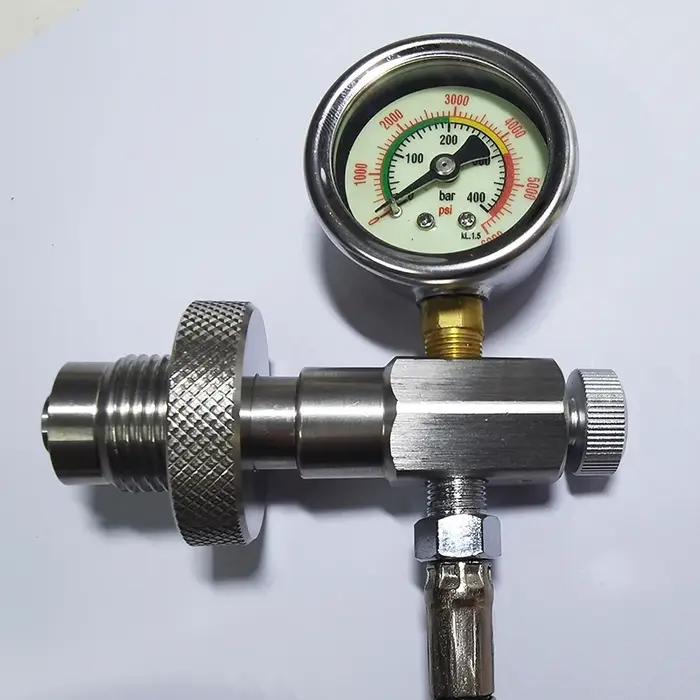 Connecteur de recharge HPA Big Gas DIN G5 pour station de remplissage d'air haute pression