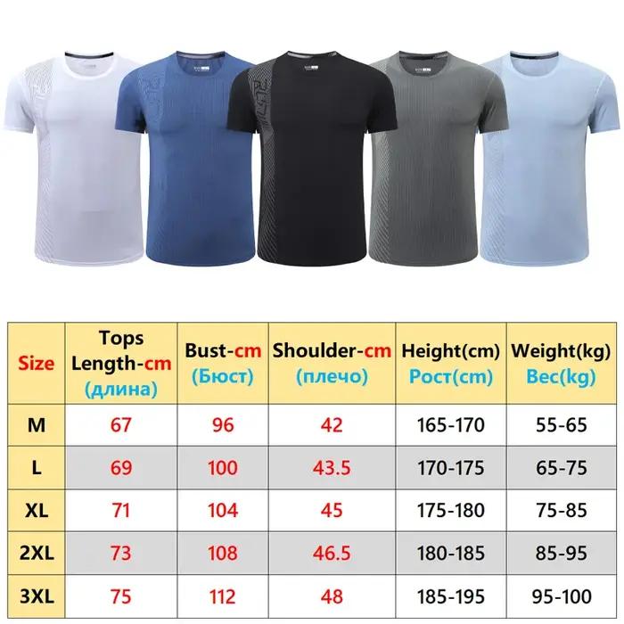 T-shirt manches courtes maille homme rapide - Vêtement respirant course musculation entraînement extérieur