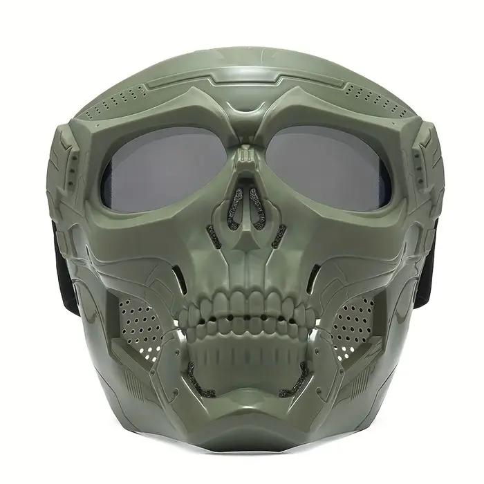 Masque de crâne de moto, lunettes coupe-vent, lunettes d'équitation pour sports de plein air, access