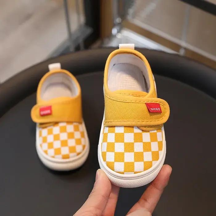 Children Canvas Shoe 2025Spring Summer New Children Sneakers Boy Girl Cloth Shoes Kid Shoes Baby Kin