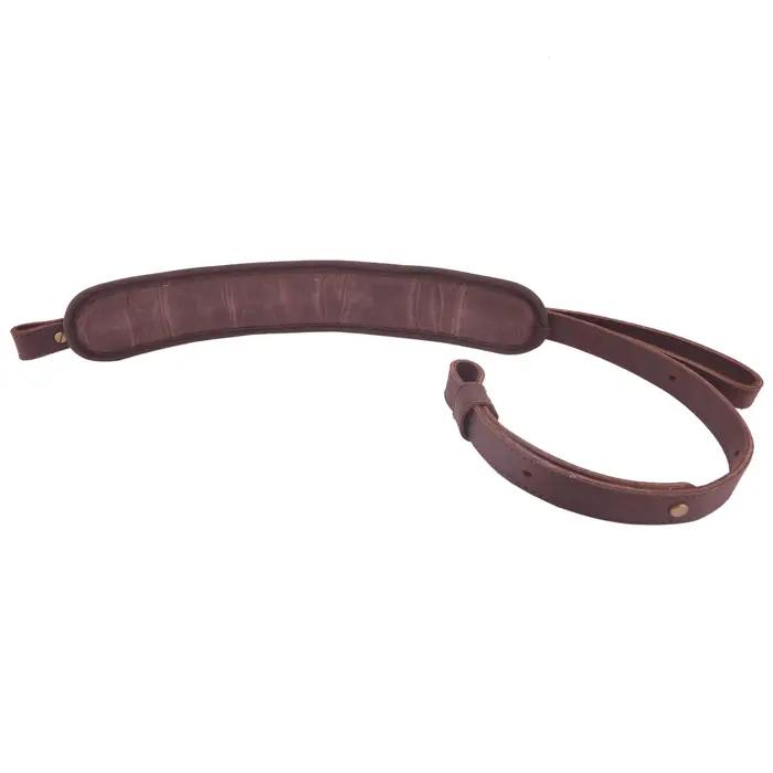 Sangle de transport en cuir pour fusil de chasse, écharpe de munitions, ceinture de odorréglable pou