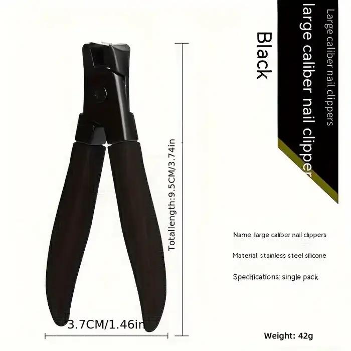 Ensemble de ciseaux professionnels pour ongles des pieds - Ouverture extra large, facile à recortar,