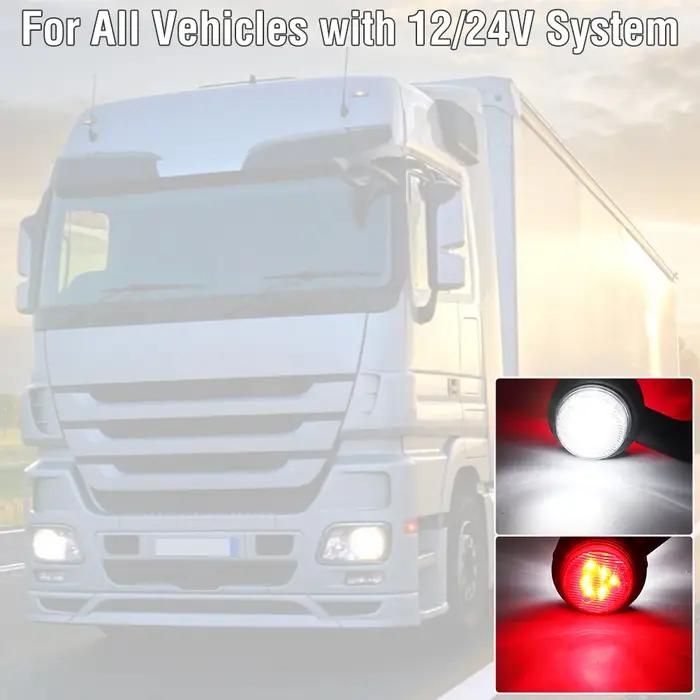 Enquêter de Position Latéral Universel à LED, Indicateur de Contour, pour Camion, Remorque, Étanche,