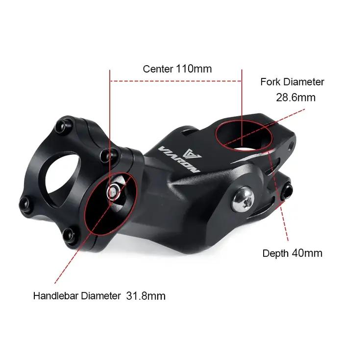 BOLANY-Potence de suspension pour vélos, tige de guidon de vélo absorbant les chocs, amortisseur de