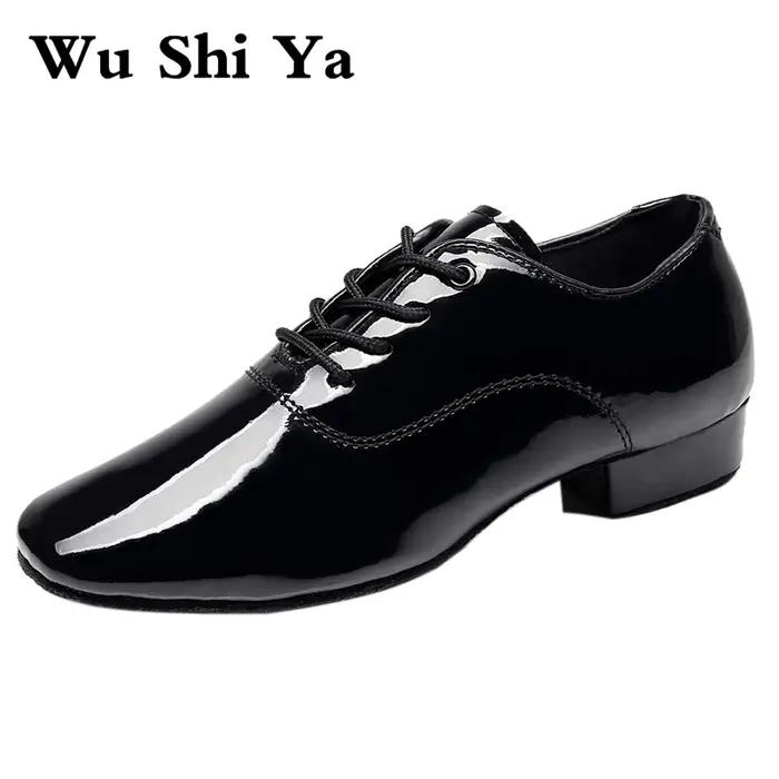 Chaussures de danse latine homme - Talon 2.5 cm semelle souple pour Tango et salle de bal moderne