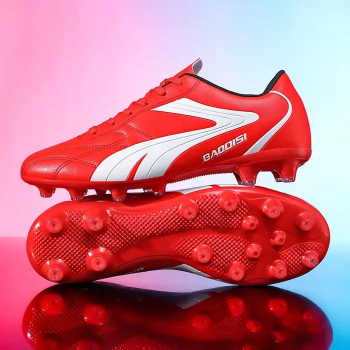 Chaussures de Football respirantes pour hommes, baskets de Futsal ultralégères d'entraînement profes