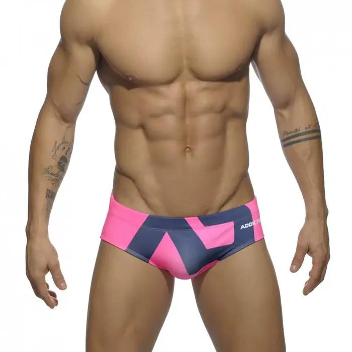Hommes Sexy été plage courte basse attendre slip de bain maillots de bain Surf plage Boxer brève bro