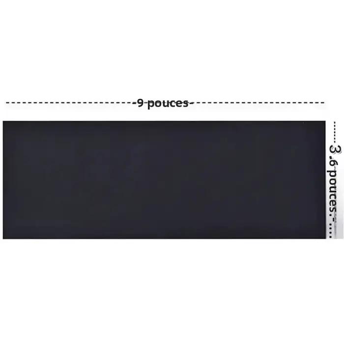 10 pièces papier de verre sec et humide 9x3.6 pouces feuilles de ponçage