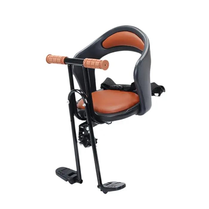 Siège de vélo pour enfant, accessoire de cyclisme Portable antidérapant, siège avant de vélo confort
