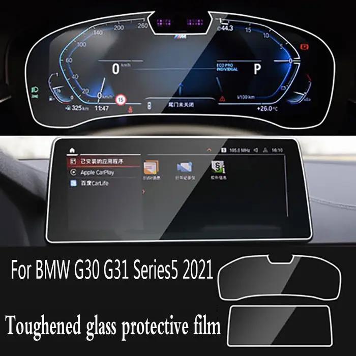 Film de protection en verre trempé pour écran LCD, instrument de navigation pour BMW G30 G31 Series5