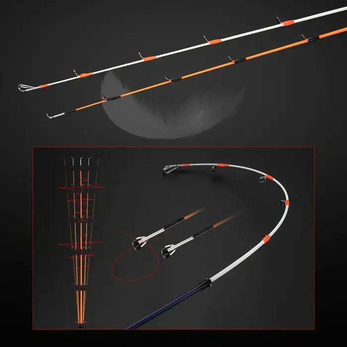 Canne à pêche coulée de calmar appât 20-80g/40-120g ML/M pointes Ultra légère en Fiber de carbone po