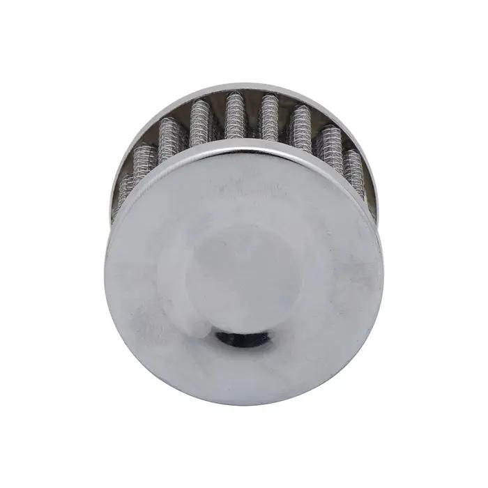 Interface universelle filtre à Air moto ID 18mm argent cône de voiture filtre d'admission d'air froi