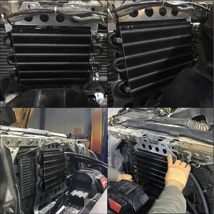 Kit de Refroidissement d'Huile Universel, 4 Nucle6 Nucle8 Nuclealuminum, pour Voiture, Transmission