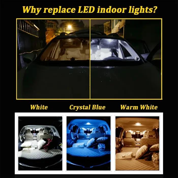 Kit de lampes d'intérieur Led, 11 pièces, pour Opel Corsa D OPC 2006 2007 2008 2009 2010 2011 2012 2