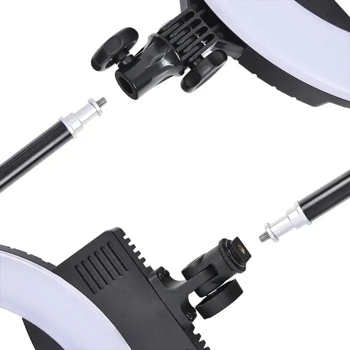 FOSOTO-Trépied lumineux portable FT-140, support pour appareil photo, téléphone, flash d'éclairage p