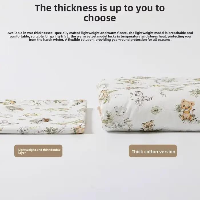 Couverture de panier de siège de sécurité pour bébé, pour nouveau-né, couette polaire Doudou, lange