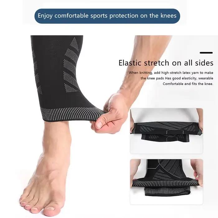 BraceTop Manchons de compression pour jambes longues, genouillère longue pour jambes complètes, sout
