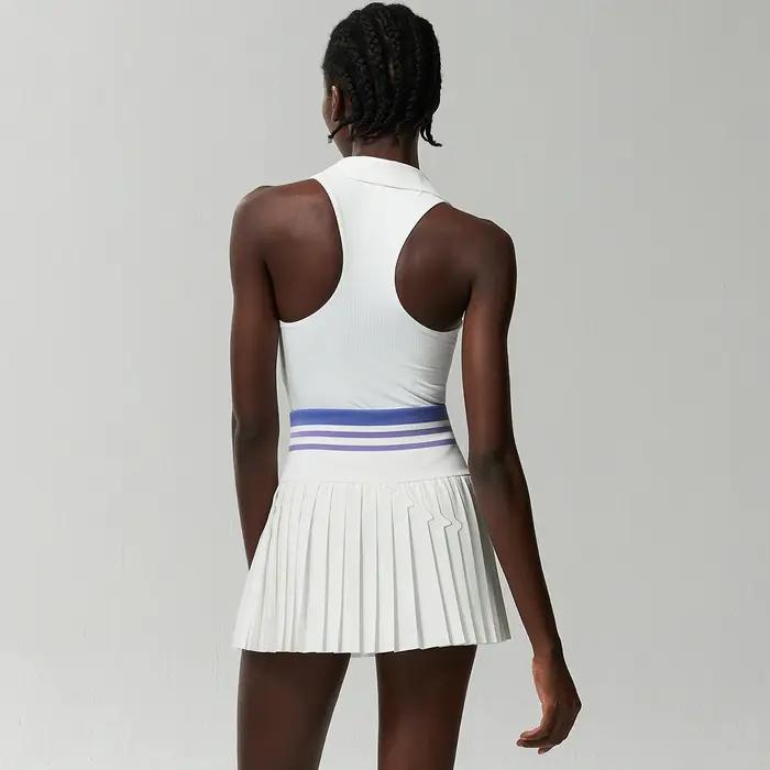 Ensemble 2 pièces femmes mini jupe taille haute - Soutien-gorge sport dos nu été golf