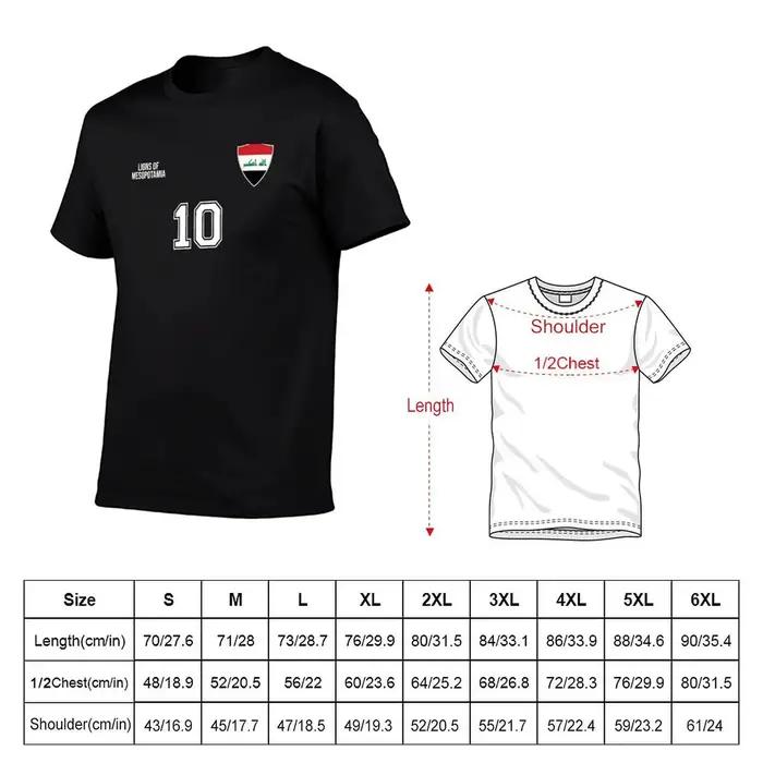 Iraque Football fierté rétro maillot de Football pour les Fans T-Shirt t-shirts anime trucs de footb