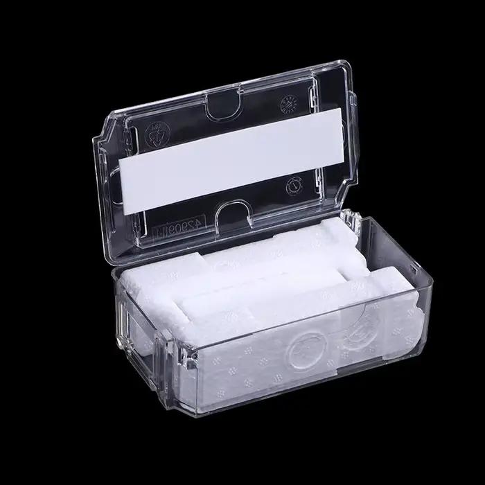 Boîte à montre universelle pour homme, vintage, transparente, organisateur de bijoux, présentoir pou