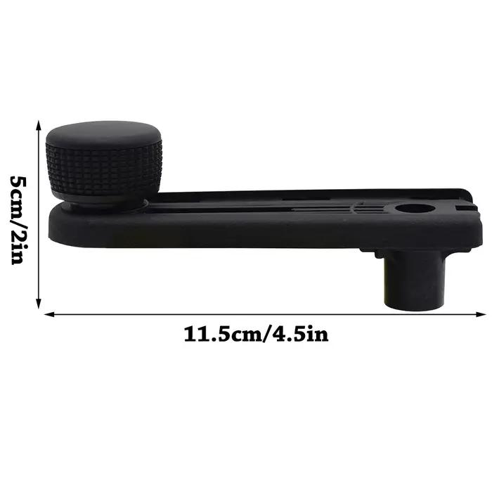 2PCS enrouleur de fenêtre manivelle régulateur couverture 357837581 pour VW T4 1990-1994 transporteu