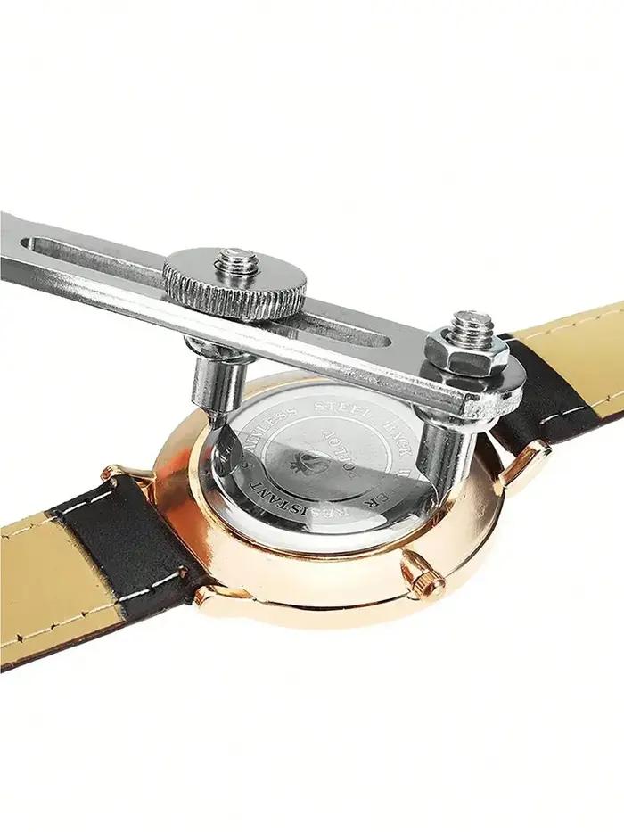 Outil de réparation de montres multifonction universel pour démonter et remonter la couverture arrière changer la batterie montre occasions spéciales cadeau horlogerie