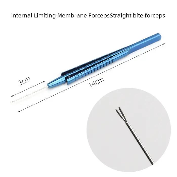 Appareil de microchirurgie ophtalmique, capsule rétinienne, pince intraoculaire