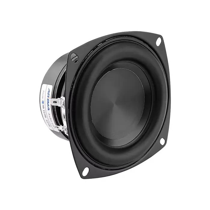 AIYIMA 1 pièce Haut-parleur Subwoofer 4 pouces 100W 4/8 Ohm Super Woofer Haut-parleur de son BASS Ét