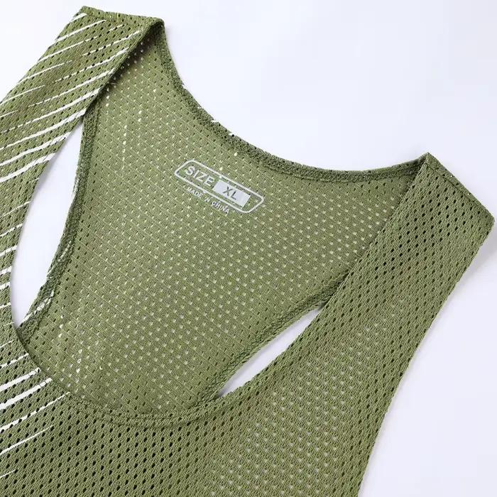 Gilets de Sport décontractés pour hommes, séchage rapide, respirant, Fitness, course à pied, gymnast
