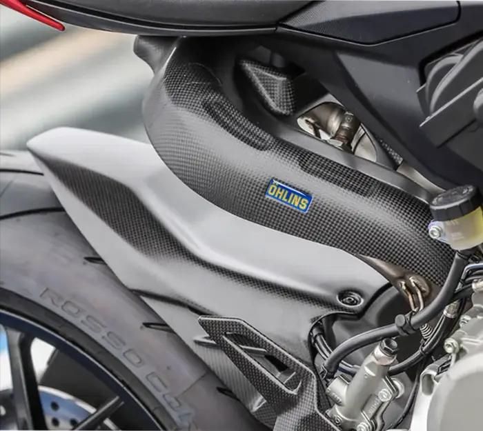 Autocollants de colle pour tuyau d'échappement de moto, 2 pièces, décoration réfléchissante pour AR