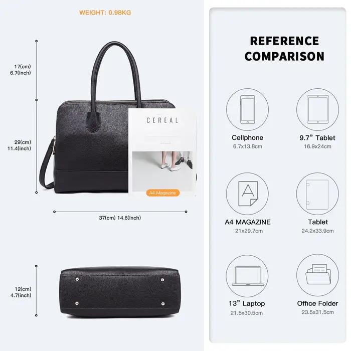 Miss Lulu-Porte-documents de 13 pouces, sac à main pour ordinateur portable, sacoche rétro élégante