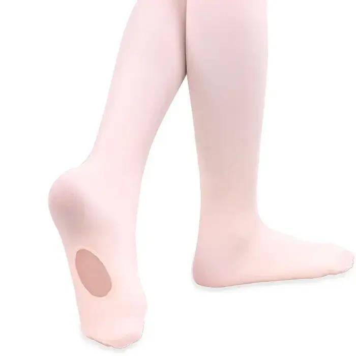 Collants professionnels de danse de Ballet convertibles en microfibre douce 60D pour femmes, Legging