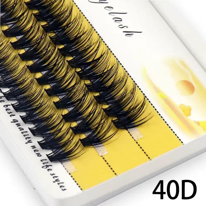 20/30/40D Cluster cils extension de cils naturels bouquets indépendants 1 boîte/60 paquet outils de