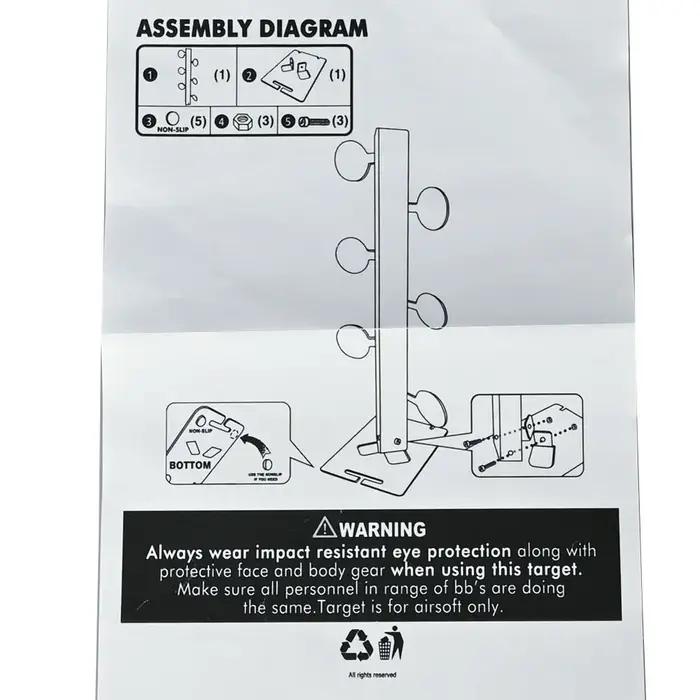 DulStand-Cible de tir rotative en alliage rapide, bras pivotant automatique, accessoires de chasse a