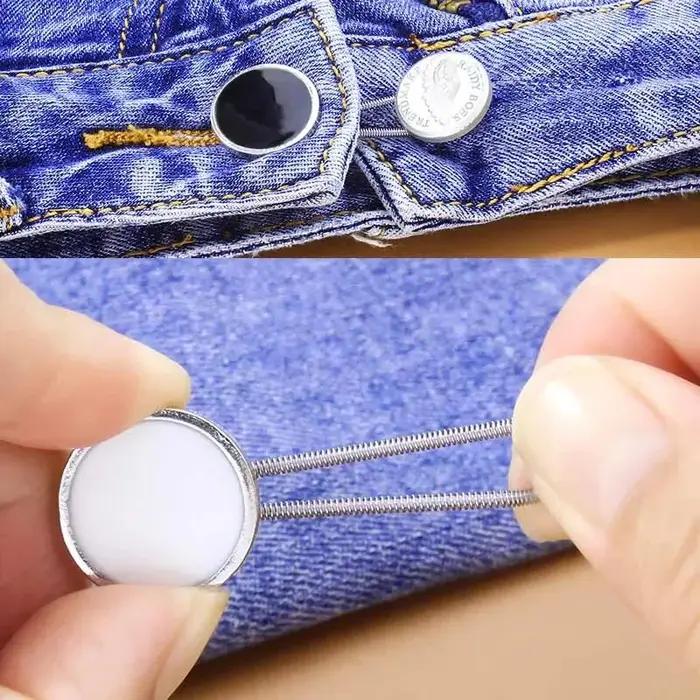 Bouton d'extension de taille télescopique, bouton détachable, Extension de taille, bouton de réglage