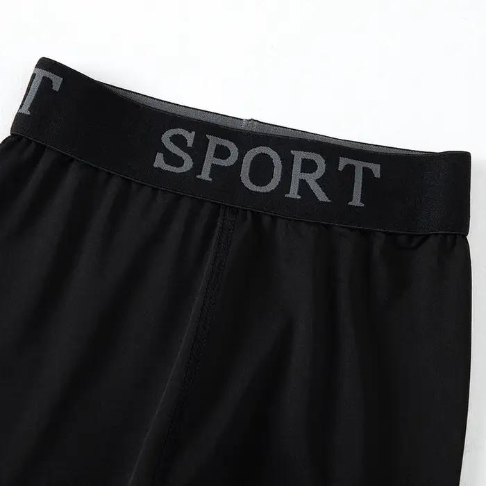 Ensemble de 3/1 pièces de pantalons slim fit pour enfants, printemps-été, pantalons de sport et déco