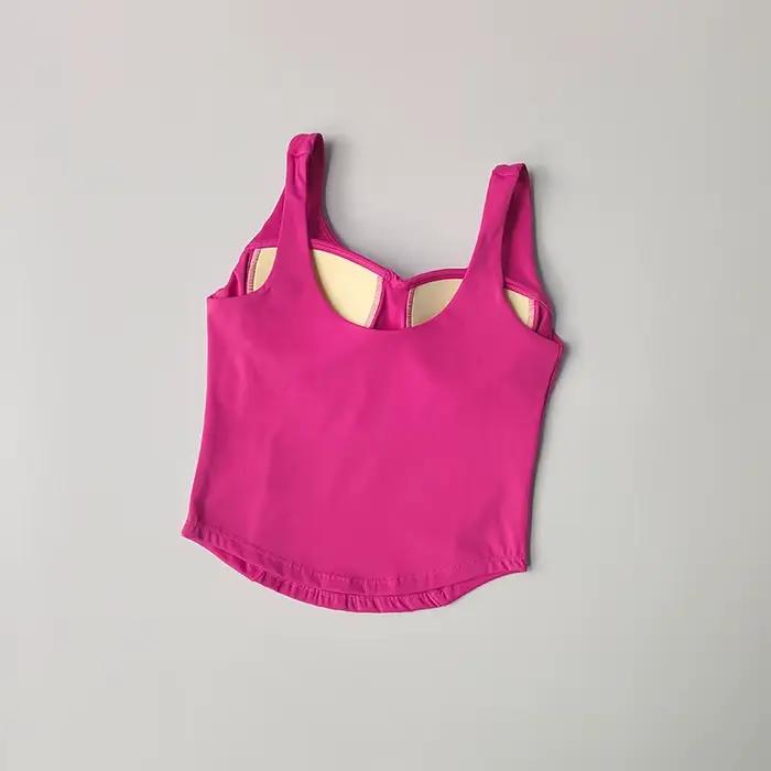 Femmes Sexy Sport soutien-gorge culture hauts bustier tubulaire soutien-gorge femme Streetwear sans