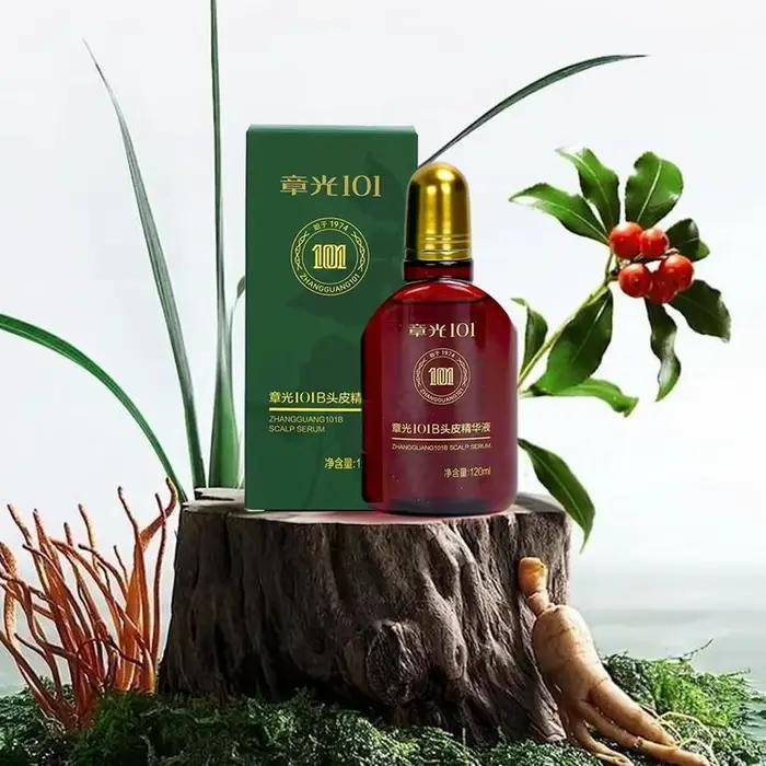 Lotion pour cheveux du cuir chevelu, 120ml, Essence de Ginseng et de gingembre, liquide, revitalisan