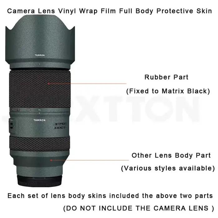 Tamron 70 180 G2 3M vinyle peau lentille anti-rayures autocollant de protection autocollant 70-180mm