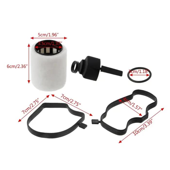 Manivelle de voiture pour étui, filtre séparateur de reniflard d'huile, remplacement adapté pour E46