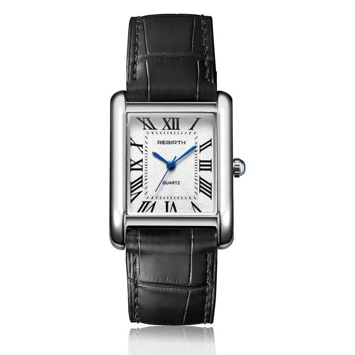 Rebirth 002 – montre-bracelet analogique pour femmes d'affaires, Mini Design léger, cadran rectangul