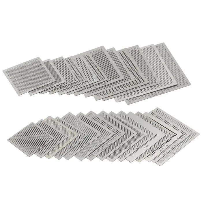 Pochoirs universels chauffés directement, modèle général BGA, pour puce SMT SMD, réparation et suppo