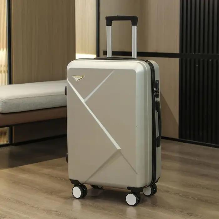 Valise à bagages à main irrégulière Z 20/24/28 pouces, roues rotatives en Abs avec serrure à combina