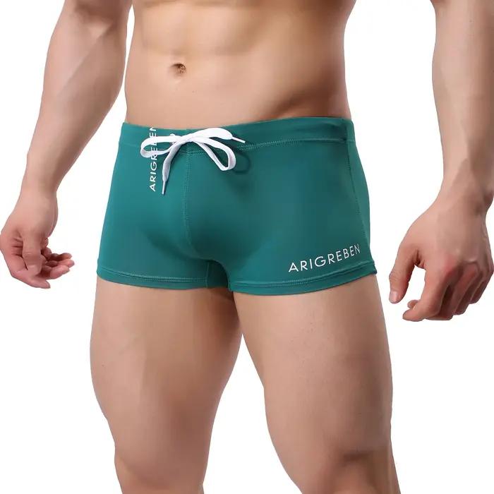 Maillot de bain homme sexy - Short de plage boxer surf - Maillot de bain sungas pour activités nautiques