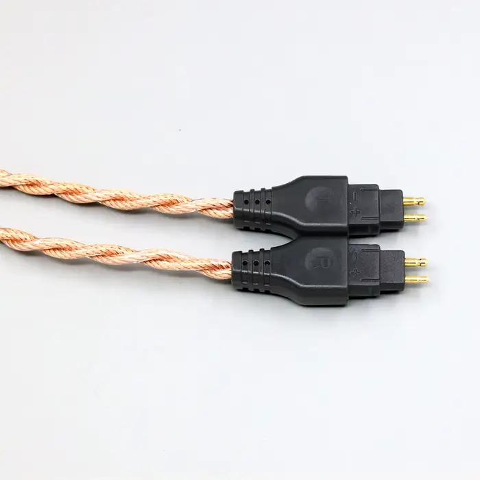 Câble d'écouteur mixte en graphène 7N OCC blindé, pour Sennheiser HD580 HDfemale HD650 HDxxx HD660S