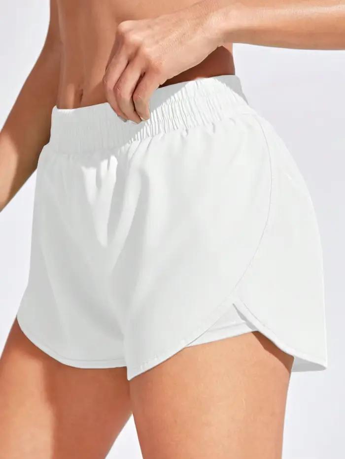 Shorts de Yoga élastiques pour femmes, Leggings courts d'entraînement, de Fitness, de course, de Spo