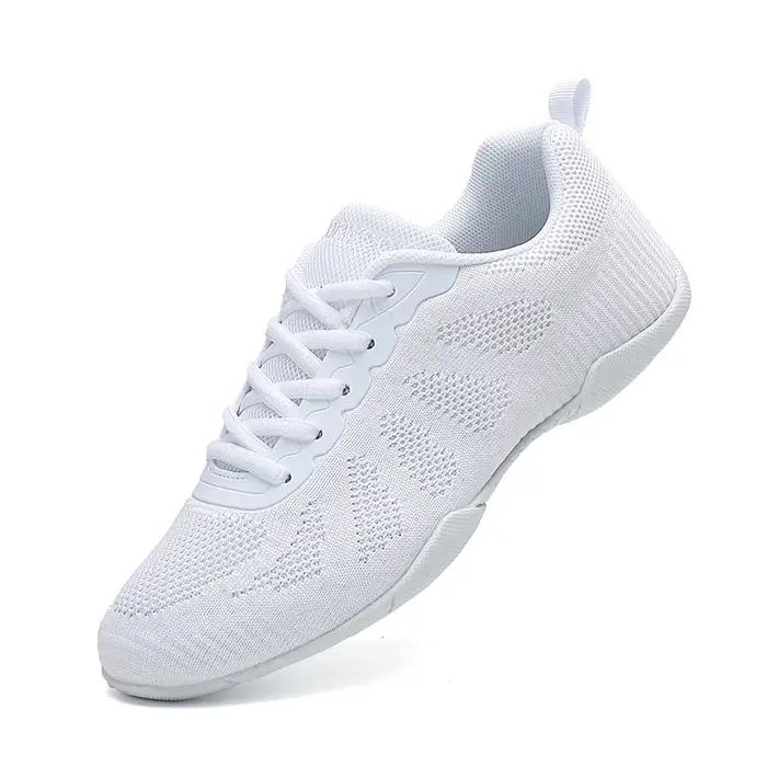 Marwoo-Baskets de danse blanches pour filles, chaussures de sport légères pour enfants, entraînement