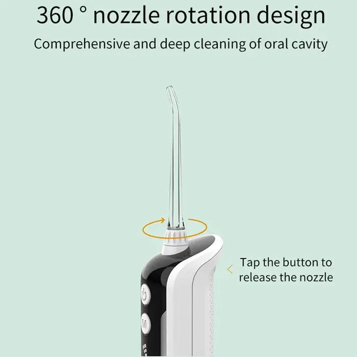 Xiaomi Youpin – irrigateur dentaire Intelligent, Jet d'eau, blanchiment, Rechargeable par USB, 330ml