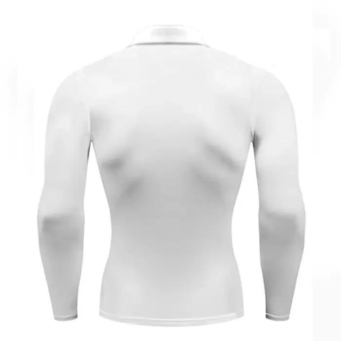 Chemises de golf à manches longues pour hommes Polos de sport Séchage rapide évacuant l'humidité Che
